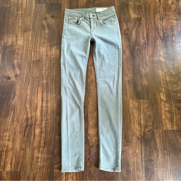 RAG & BONE Distressed Sage Skinny Jeans - Picture 1 of 12